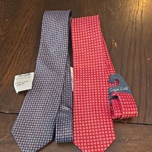 Cape Cod Red and Blue Men's Ties